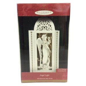 Hallmark Keepsake Angel Light Laser Gallery Ornament 2000 With Box